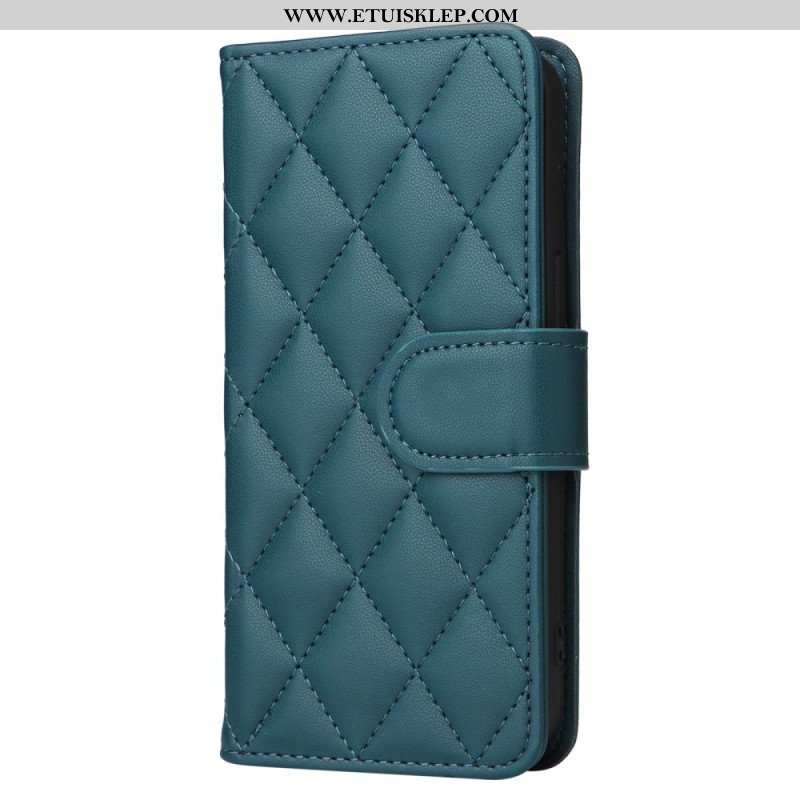 Etui Folio do iPhone 14 Pikowany Styl